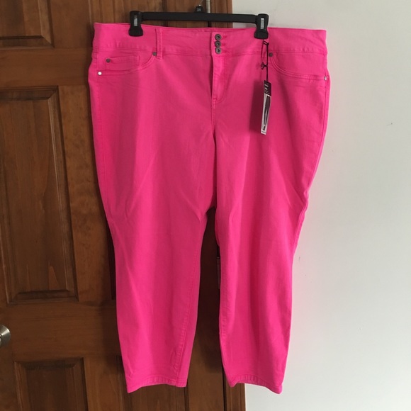 Nwt Torrid Hot Pink Jeggings Plus Size 